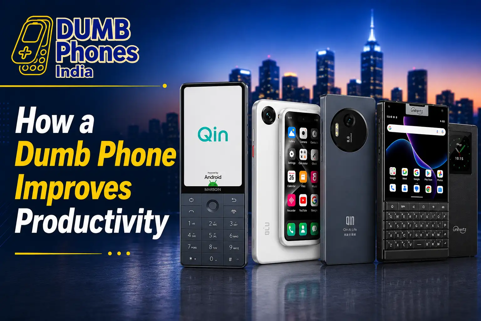 How a Dumb Phone Improves Productivity