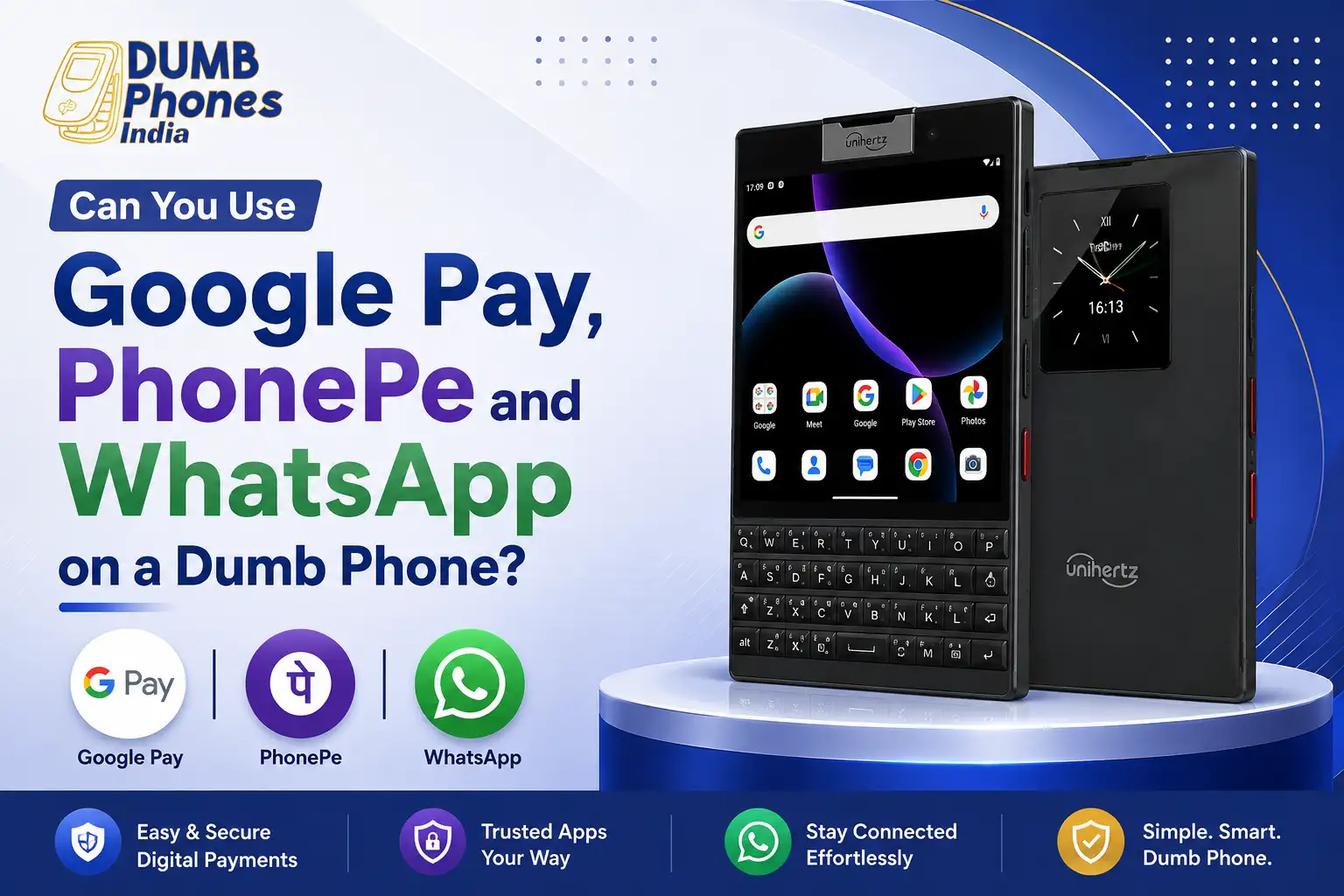 Can You Use Google Pay, PhonePe and WhatsApp on a Dumb Phone