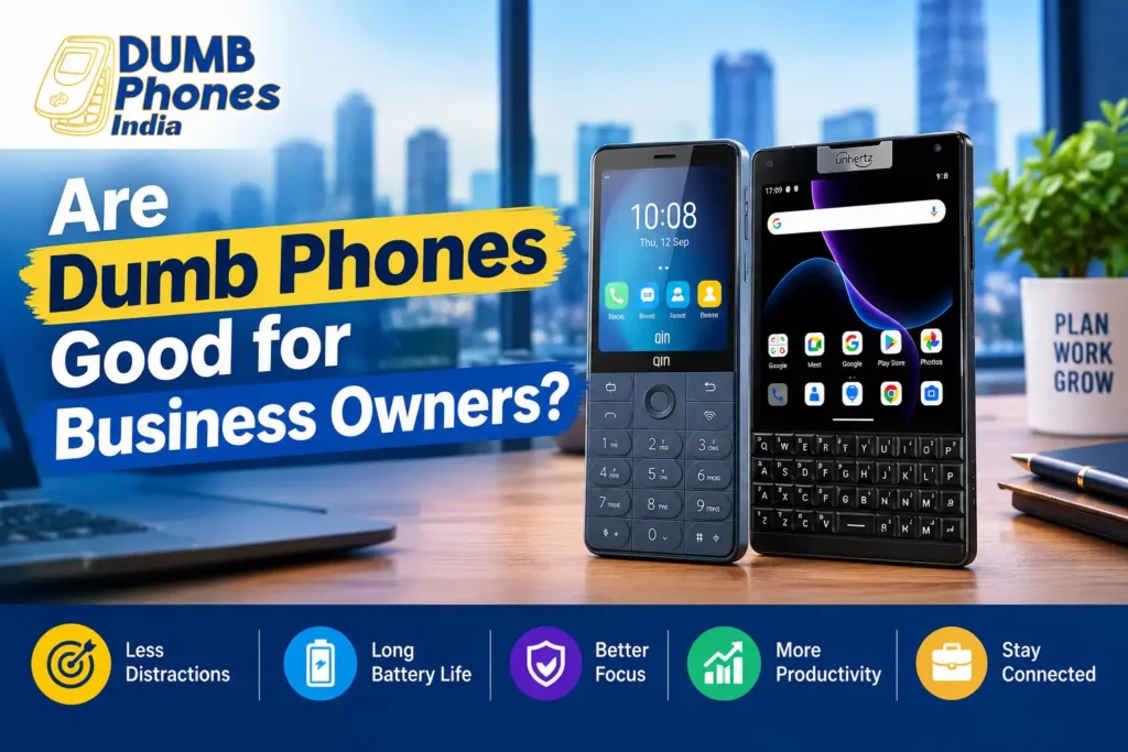 Are Dumb Phones Good for Business Owners Benefits, Use Cases & Buying Guide 2026