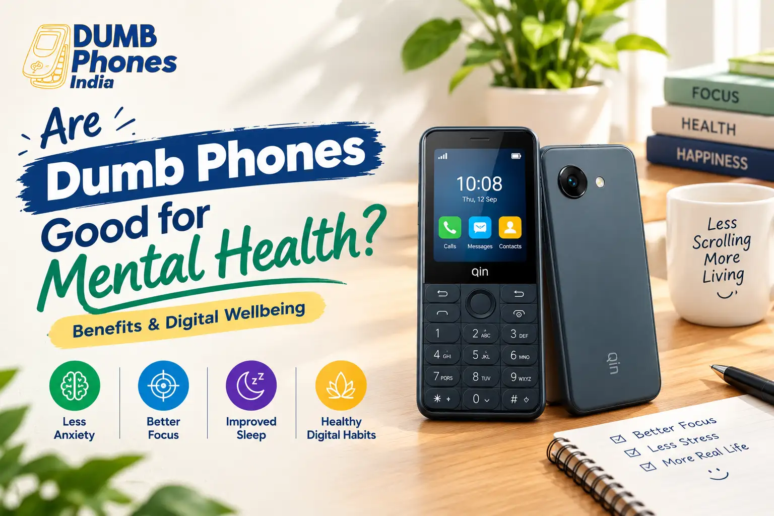 Are Dumb Phones Good for Mental Health Benefits & Digital Wellbeing