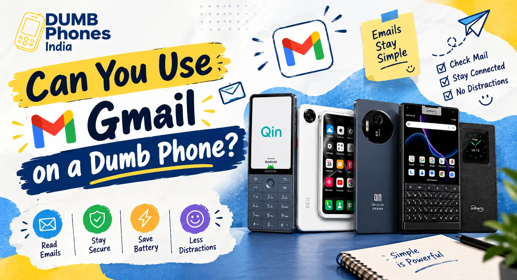 Gmail on a Dumb Phone